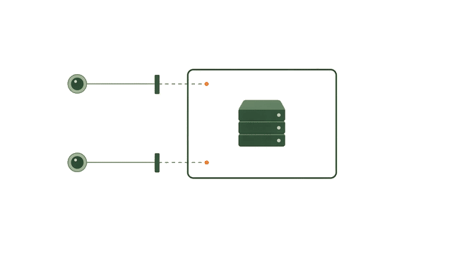 Concept illustration of checks supporting confidence in an outcome.